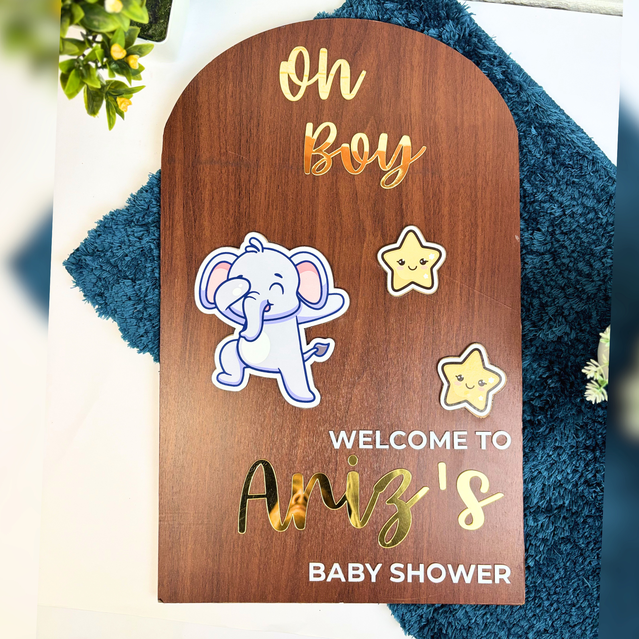Baby Shower Welcome Sign