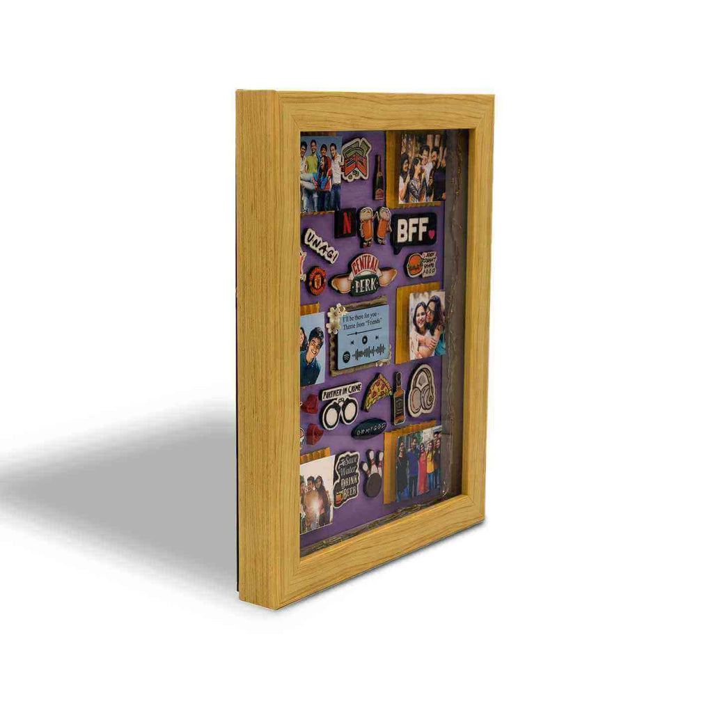Miniature frame 3D Memory Box for Friends