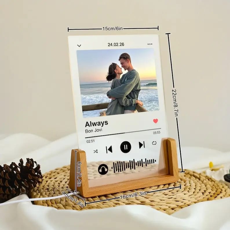 Personalized Song Acrylic Plaque