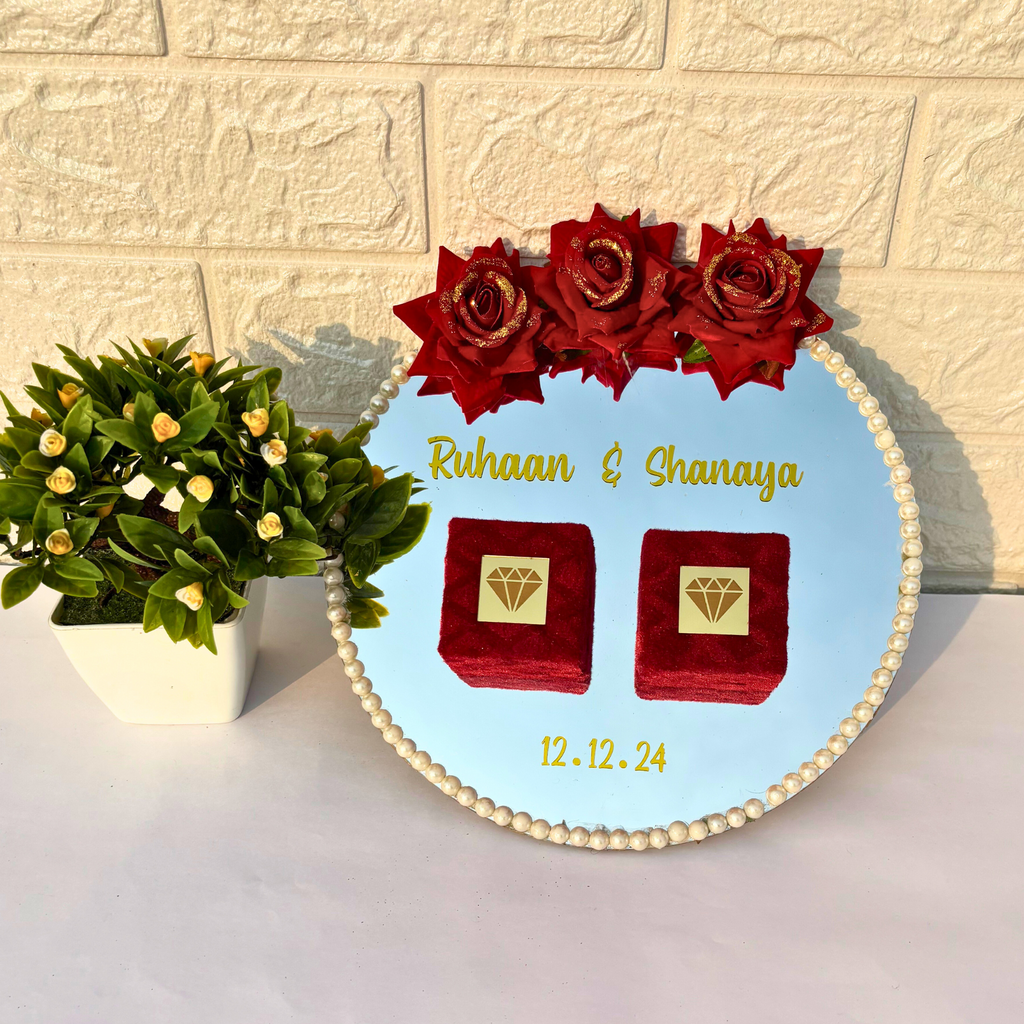 Customized Engagement Ring Platter